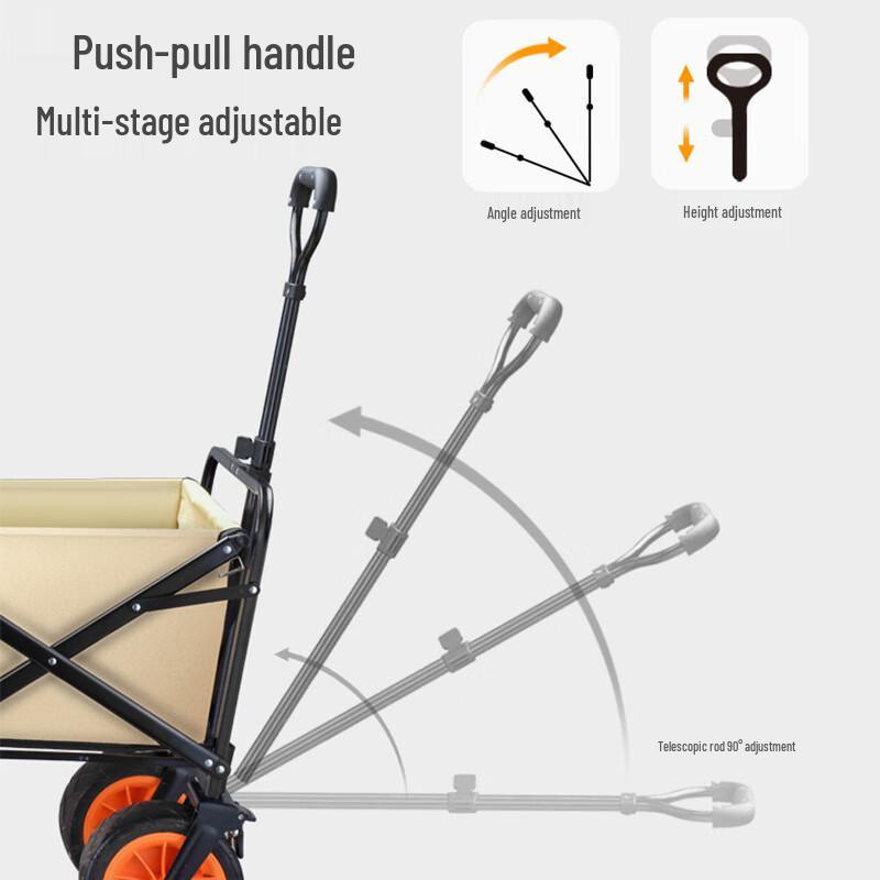 BingRong Foldable Outdoor Utility Wagon