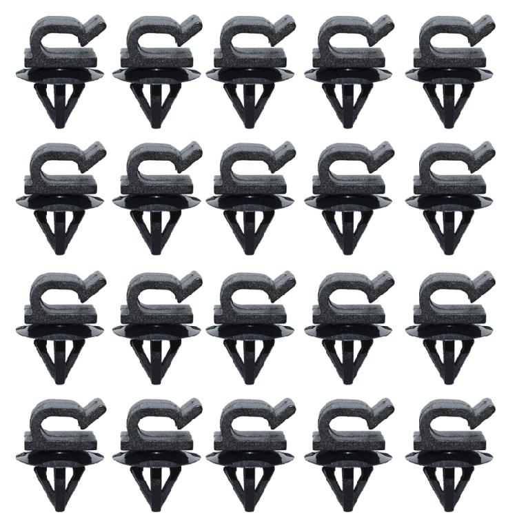 

20pcs Reusable Automotive Engine Compartment Clip Engine Hood Stabilizers Clip Quick Lock Mechanism for 91547-SE0-0030 1