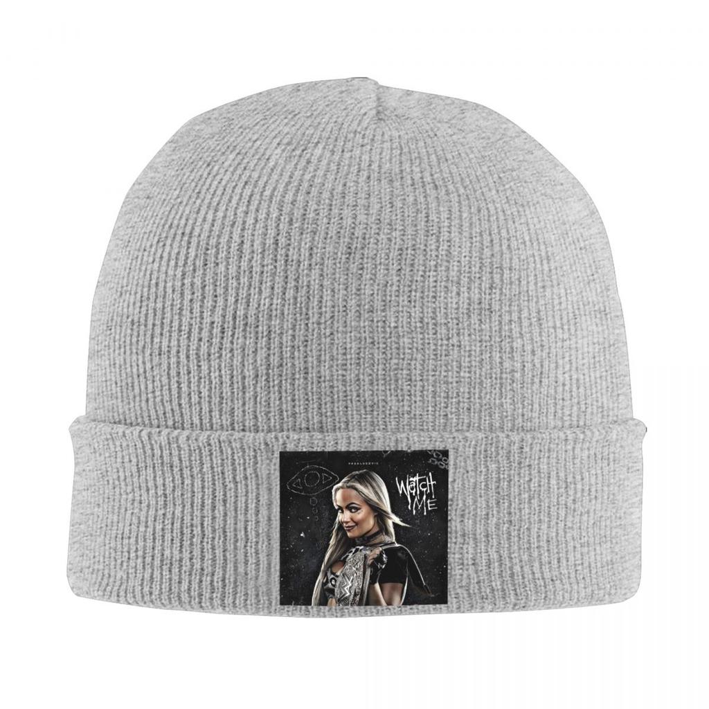 Liv Morgan Warm Knitted Cap Winter Knit Bonnet Hat Skullies Beanies Hip Hop Caps for Unisex