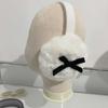 Cute Bow Warm Ear Protective Ear Muffs Universal Ear Warmers Adults Accessories