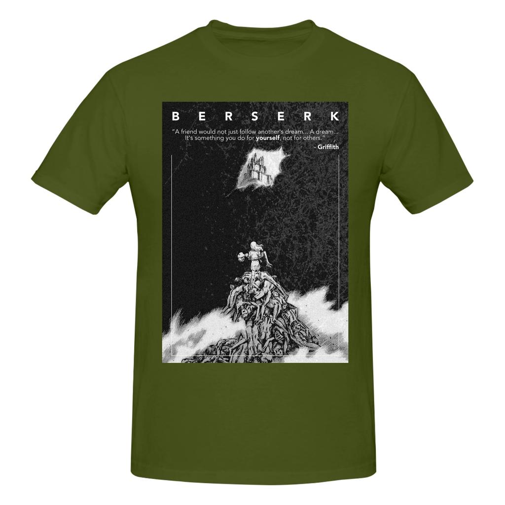 Piece The Eclipse Ritual Graphic Cotton TShirt BBerserker Anime Tops Tees For Unisex