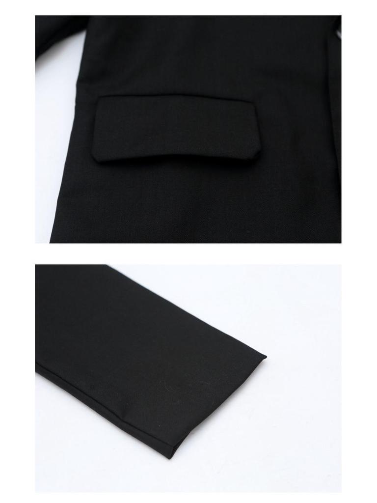 Children’s Summer Tuxedo Suit Set - Handsome Boy Pageant & Piano Performance Blazer for Big To Middle-Aged Kids