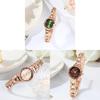 Gadi Elegant Womens Quartz Watch With Copper Chain Waterproof For Casual Daily Wear