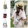 Cartoon Printed Water Bottle Bag Dopamine Style Lightweight Bag Trendy Phone Pouch  Outdoor Travel