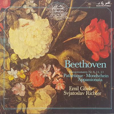LP-Schallplatte BEETHOVEN EMIL GILELS SVJATOSLAV   Pathetique Mondschein Appassionat 349043 MELODIAEURODIS 1979 Deutschland Klassik Gebraucht
