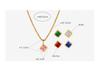 Elegant Zircon Glass Pendant Necklace with Pearl Chain