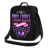 The Only Choice I Ever Made Was To Be Myself Lunch Bag with Adjustable Shoulder Strap Reusable Thermal Bento Tote for Work