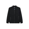 Jacken Herren Schwarz Baseballkragen Moderat Andere F11M132709F-BK