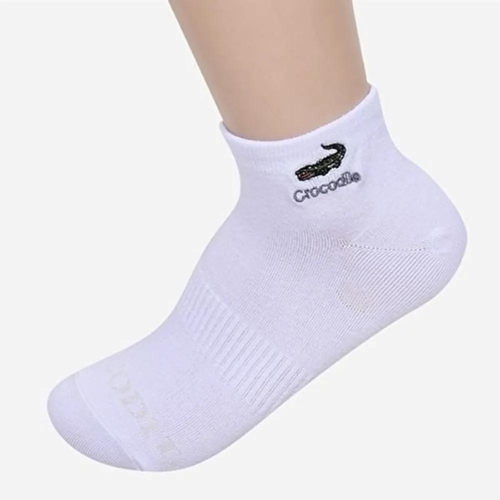Men s  Women s Crocodile Ankle Socks Daily Casual Socks 5 Pairs (HSJ-WDCF7D4) Men s 26cm - Black 5-Piece Pair