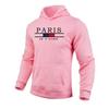 Paris Fashion Hoodie for Men Urban Casual Hooded Long Sleeve Pullover Male All Season Daily Sports Sweatshirt 2025 Men's Clothes