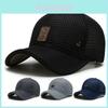 Atmungsaktive Mesh-Baseballkappe für Herren und Damen für Sport und Sonnenschutz