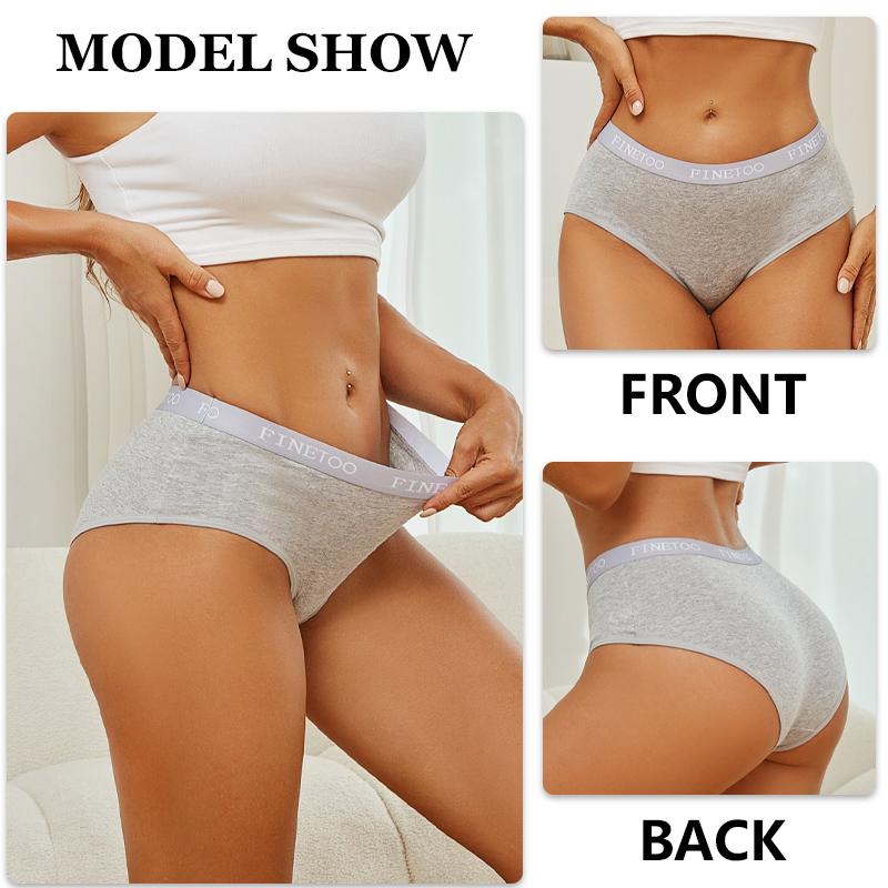 3Pcs Cotton Seamless Underwear Sexy Letter Belt Panties Low Waist Stretchy Briefs Female Breathable Sports Soft Lingerie