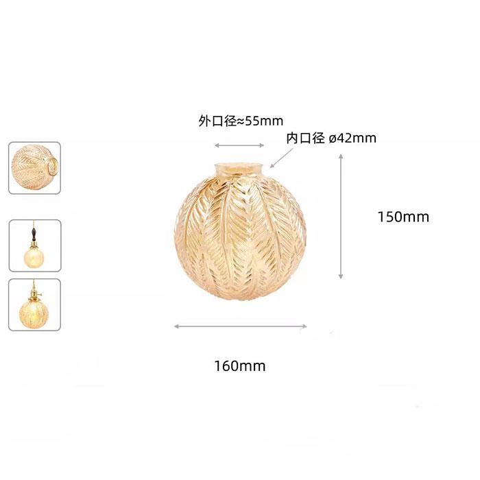 Grey 48mm 52mm 53mm Opening Chimney Glass Lamp Shade,Gray Green Cover with 55mm 56mm 59mm 60mm Reverse Hole for diy Lampshade