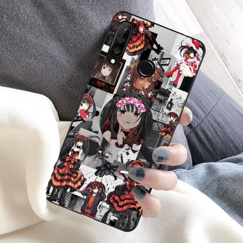 Date A Live Kurumi Tokisaki Anime Phone Case For Huawei Honor 10 lite 9 20 7A 9X 30 50 60 70 pro plus Soft Silicone Cover