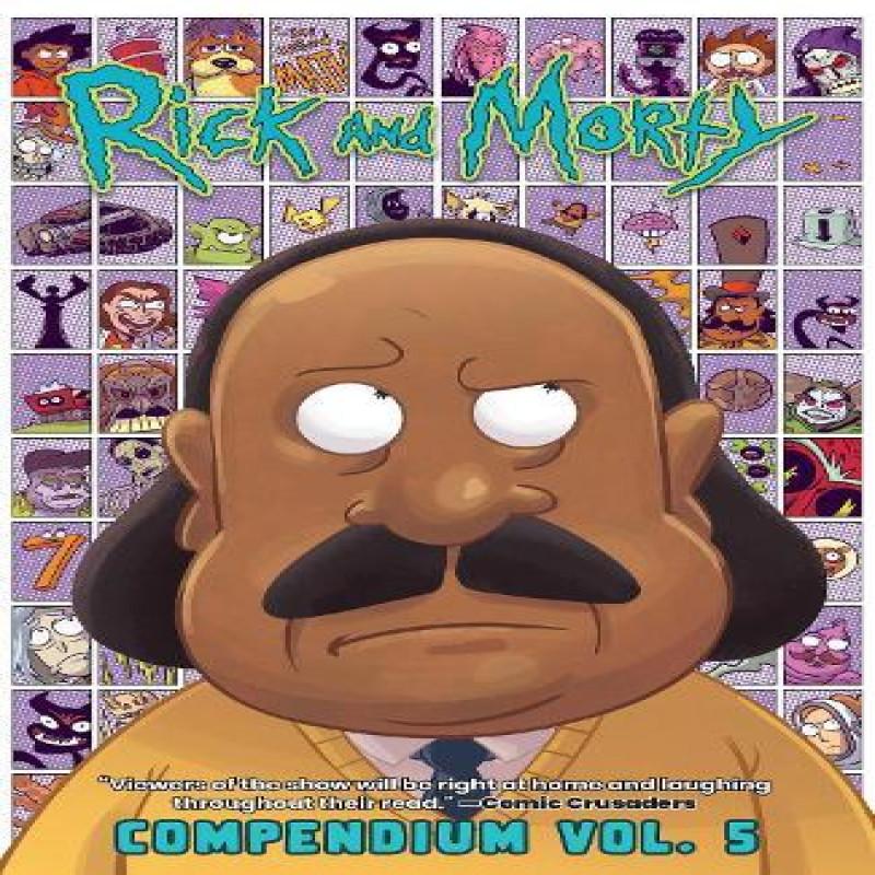 Rick and Morty Compendium Vol. 5 by Rafer Roberts Paperback Book 9781637158708