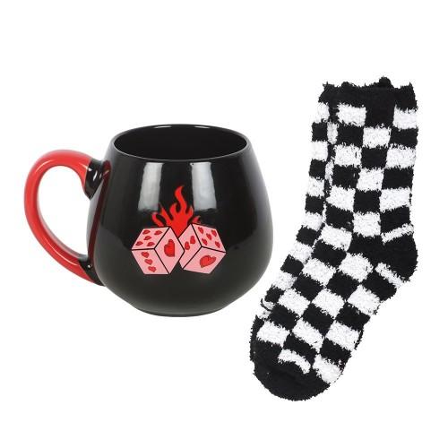 Something Different Dice Mug and Sock Set