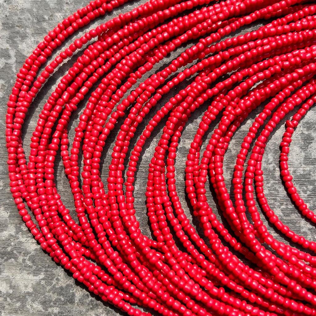 Böhmische mehrlagige Perlen-Schlüsselbeinkette