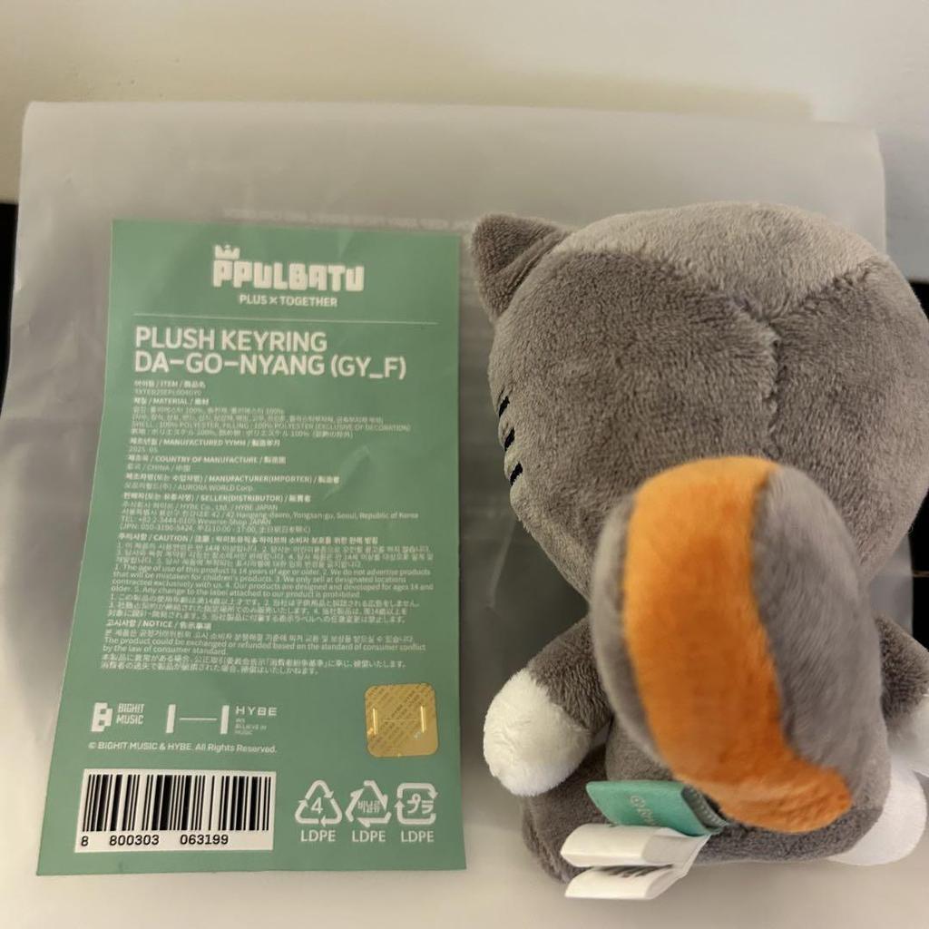 [USED] TXT Pullover Pop-Up Dagonyan Keyring Taehyung