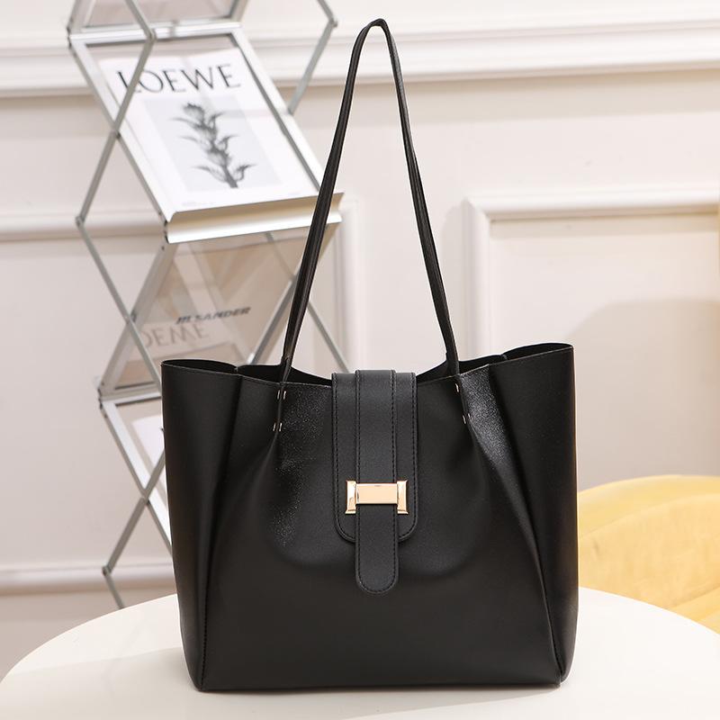 Women's bag new fashionable and simple tote bag women's shopping bag one shoulder handbag women's bag