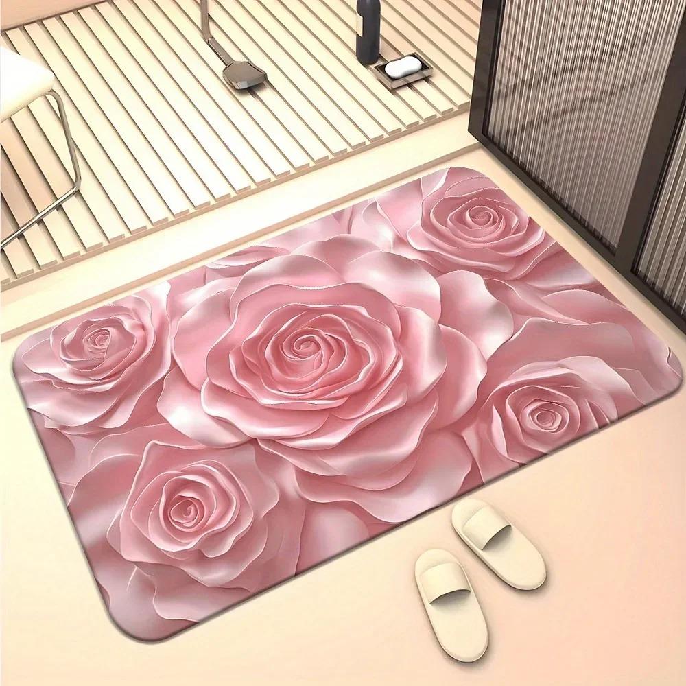 1PC Handdraw Owls Printed Decor Kitchen Rugs Non-Slip Home Door Mats Bathroom Rugs Bath Mat Carpet for Home Sink Laundry Decor