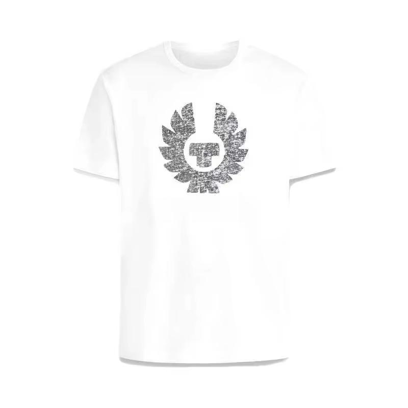 2026 New Outdoor Offroad Motorcycle Peripheral Pattern Printing Summer Fashion Clothes Pure Cotton Mens and Womens Tshirts S