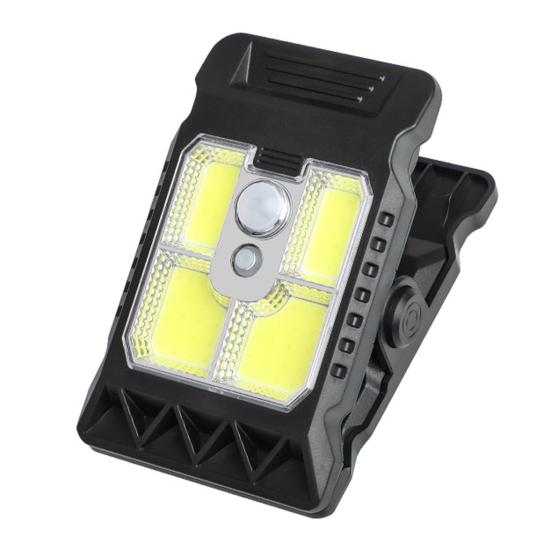 Solar-Bewegungssensor-Wandleuchte Energiesparende wiederaufladbare Solarlampe Wasserdichte Clip-On-Außenleuchte für Garten Terrasse Weg