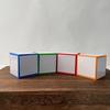 3Pcs Random-Color Blank Foam Dice Set, Reusable Erasable Dry-Erase Dice for Office & Teaching