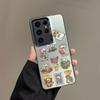 For Samsung Galaxy S25 S22 Ultra Plus S21 FE S24 S23 Ultra Plus FE Laser Phone Case Creative Skeleton Design Shockproof Covers