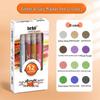 Glitter Acrylic Marker Pen for DIY Graffiti with Fluorescent Watercolor Effects