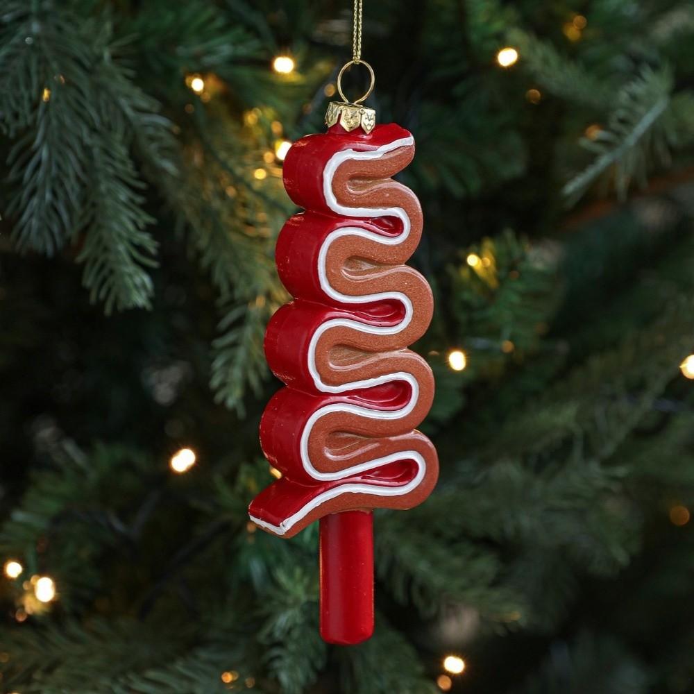 Plastic Christmas Gingerbread Man Ornaments DIY Cute Christmas Tree Pendant Christmas Tree Hanging Ornaments