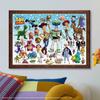 Tenyo [Made in Japan] 1000-Piece Jigsaw Puzzle Disney Toy StoryCharacter Collection (51x73.5cm) D-1000-894, Includes Glue, Spatula, and Service Card