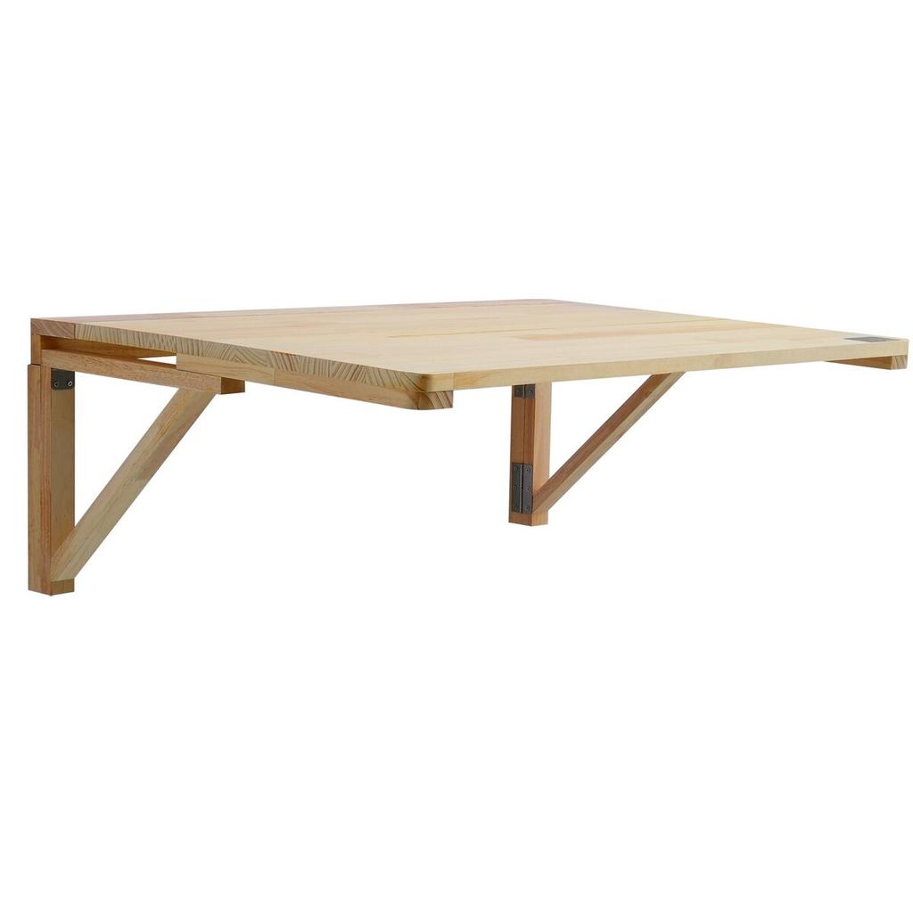Wall Mounted Floating Folding Table Laptop Desk Home Office 31.5x23.62 In