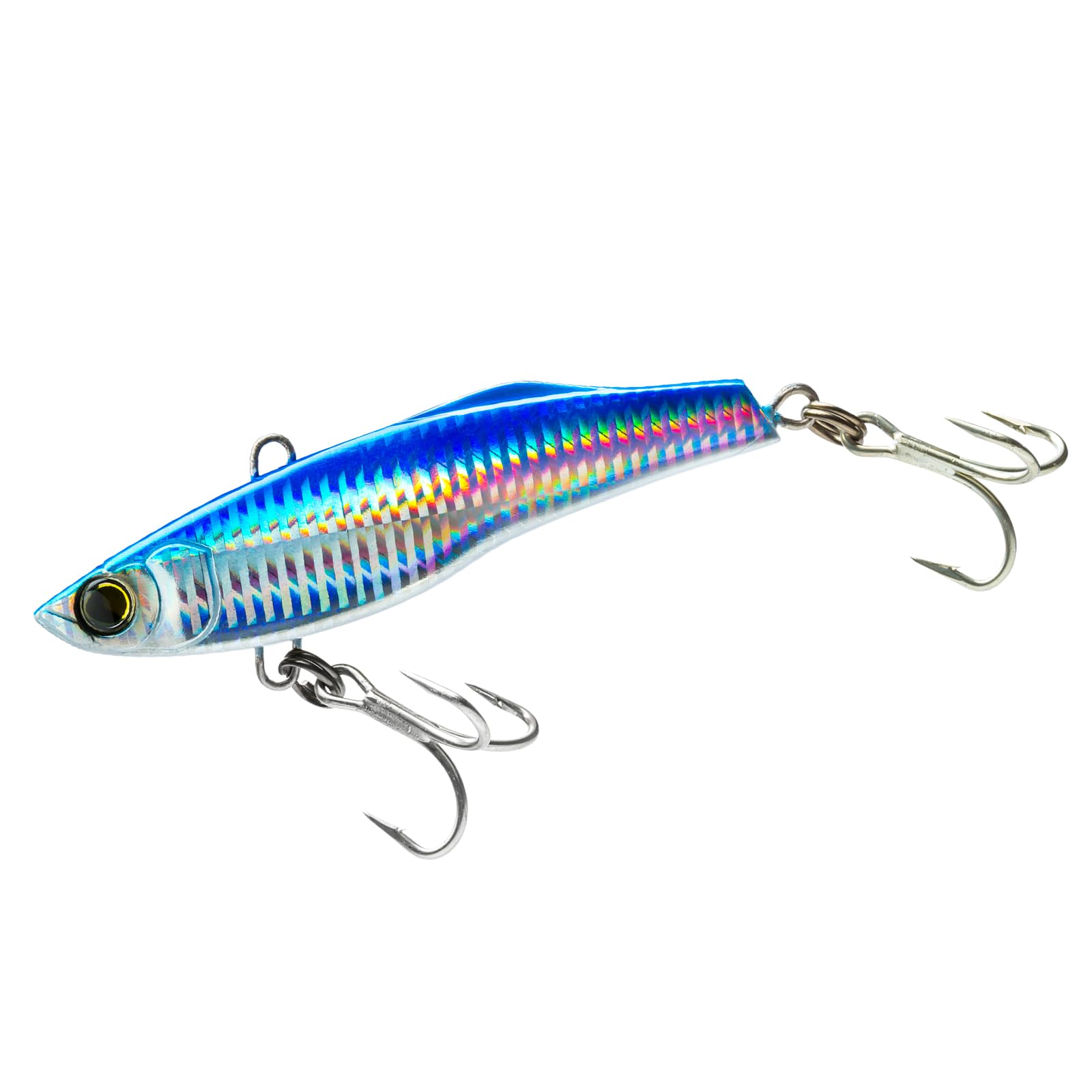 

Морская приманка Высокоскоростной виб 130мм Голографический синий цвет YO-ZURI