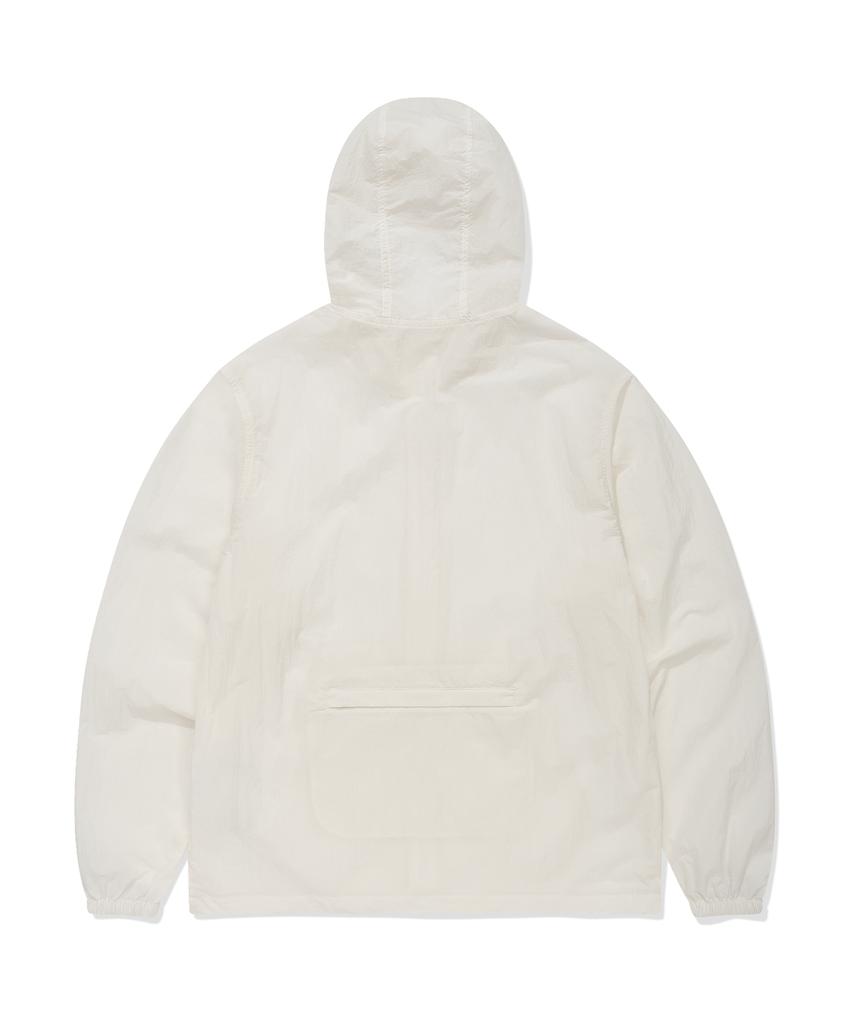 Covernat Packable Lightweight Windbreaker Jacket White
