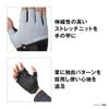 Shimano Basic Light Size M Gloves, 5-Finger Cut, GL-009V, Blue,