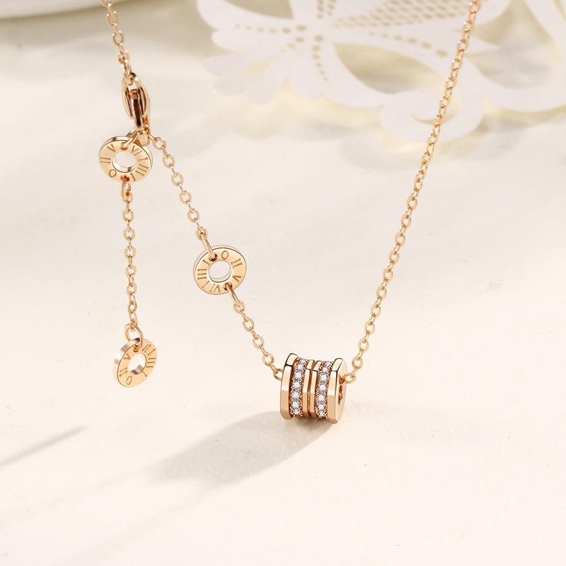 Small waist necklace women's simple niche design temperament pendant accessories