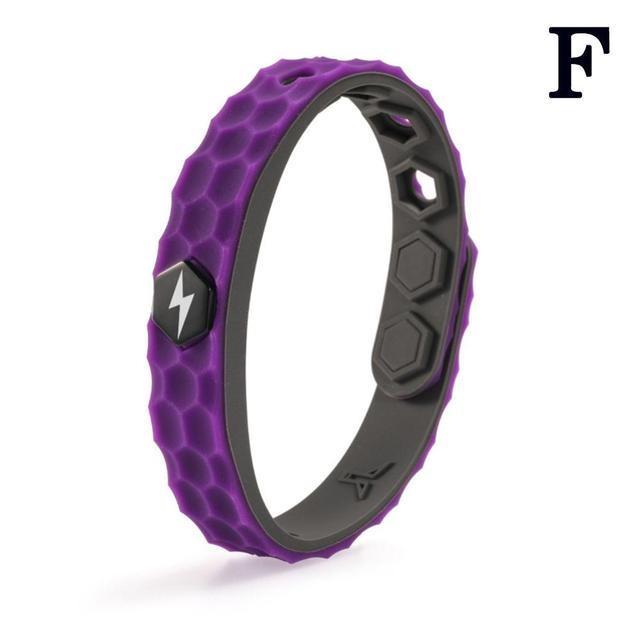 Fashion Silicone Anion Bracelet Men Women Anti-static Ion Sport Wristband Energy Negative Couple Bangle Balance Bracelet