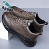 Men's shoes 2025 autumn new leather men's outdoor mountaineering sports leisure travel shoes