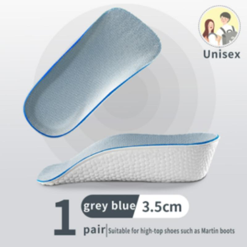 Height Increase Insoles for Men Women Shoes Flat Feet Arch Support Orthopedic Insoles Sneakers Heel Lift Memory Foam Shoe Pads