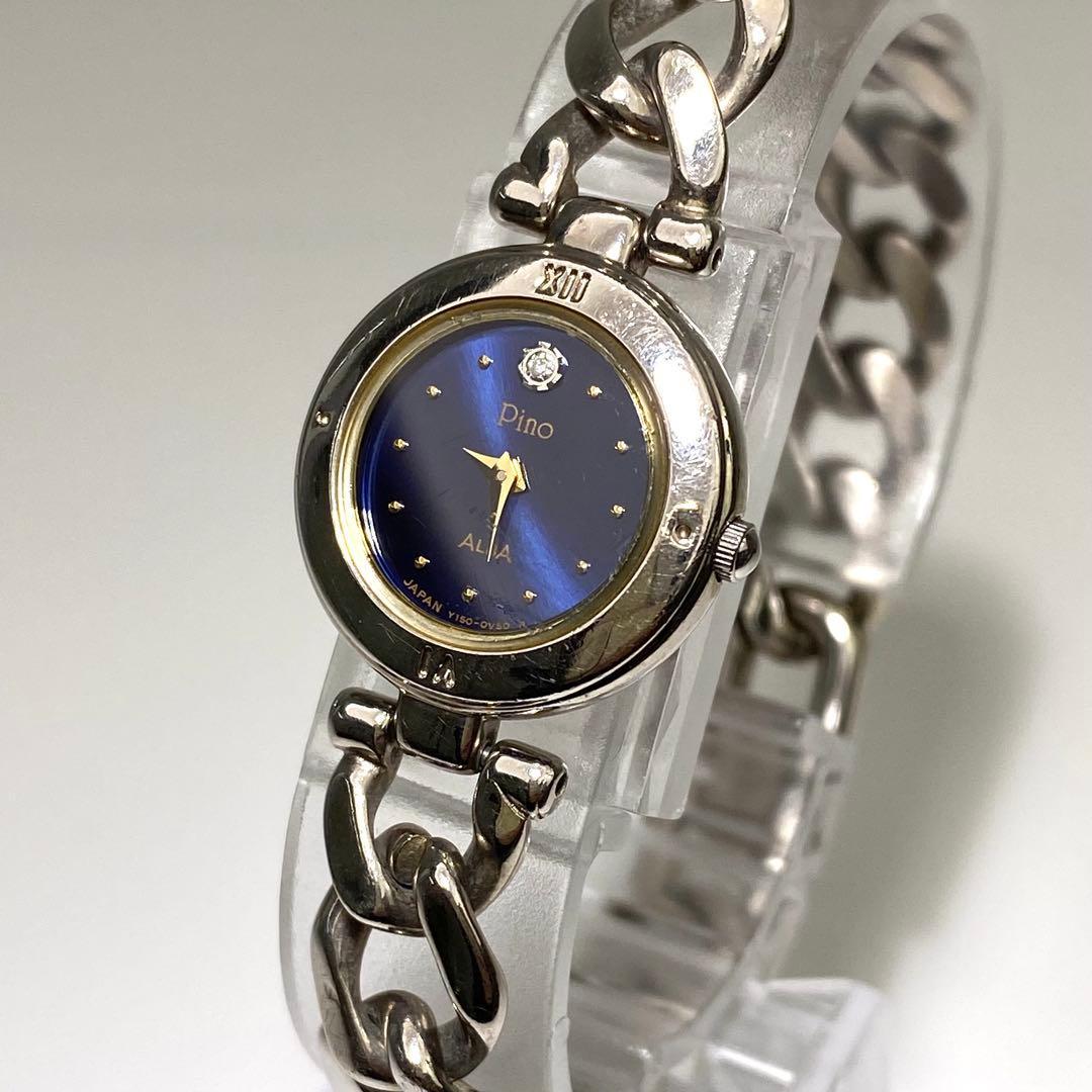 New battery ALBA Y150-0G90 watch ladies silver
