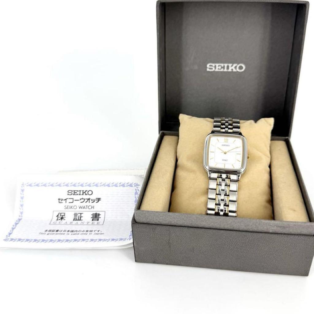 [USED] Almost/Warranty/Battery SEIKO SPIRIT Combination Watch