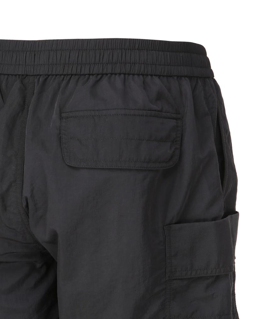 IL CORSO Metallic Nylon Shorts Black Iepa5E501Bk