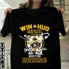 Boston Bruins Jeremy Swayman And Linus Ullmark Win Hug Repeat Shirt EE1710 Unisex T-Shirt