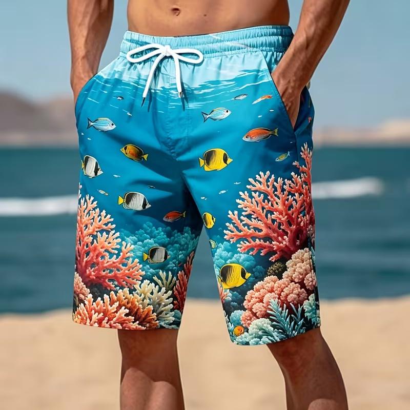 

New Men s Fashion Personalized Printed Shorts Sweatpants Casual Loose Sweatpants S