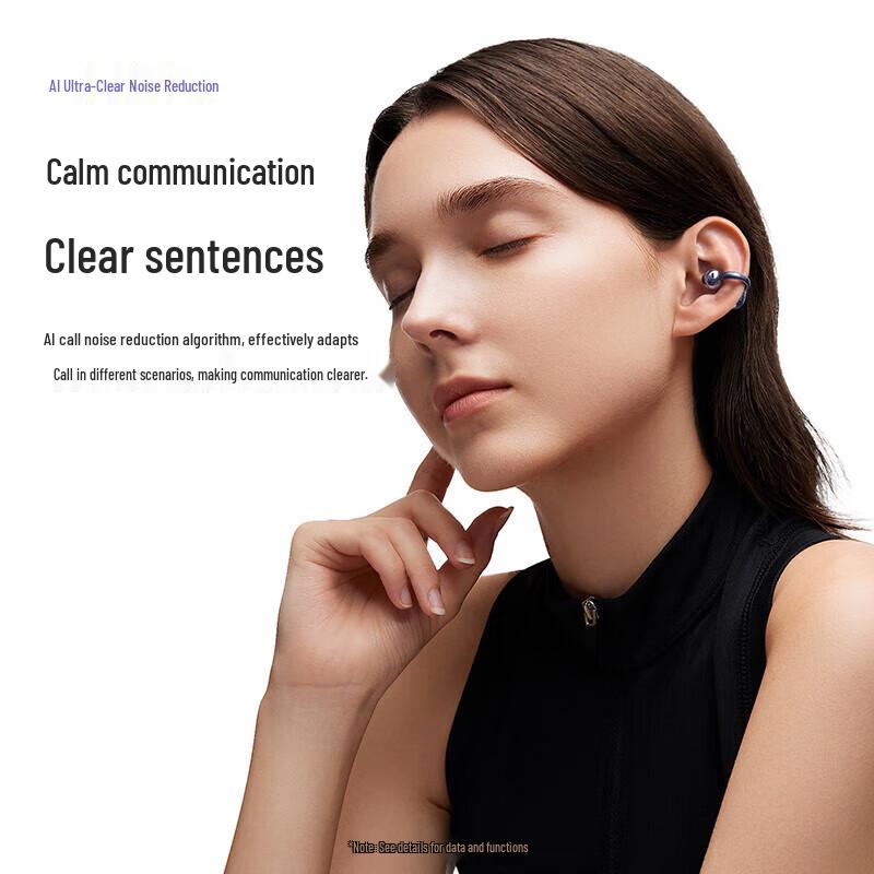 SANAG S6S Pro Open-Ear Clip-On AI Bluetooth Headset