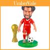 Set Figurine Jucători Fotbal Cupa Mondială PVC cu Trofee Pentru Fanii Fotbalului