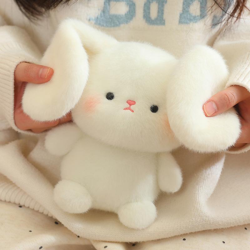 Table companion doll plush toy doll cute baby elephant animal doll table ornament children's learning companion gift