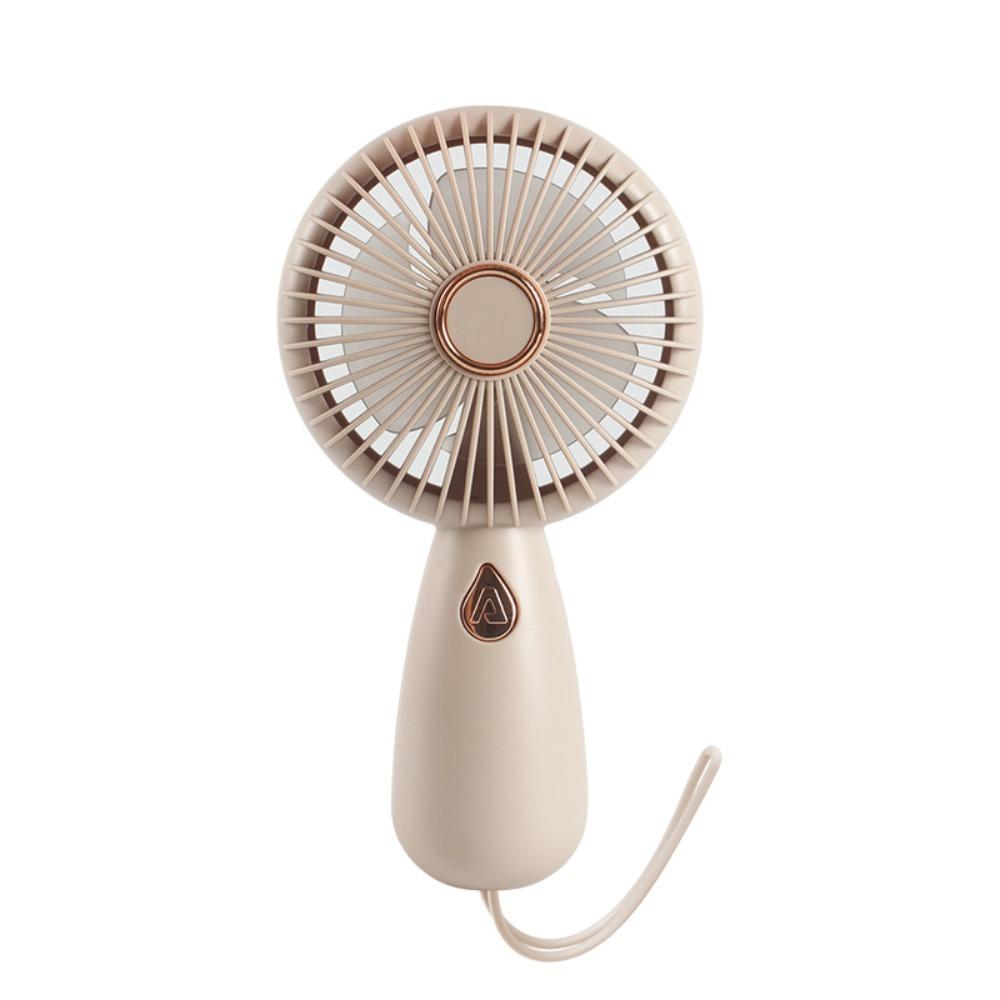 with Colorful Light Mini Handheld Fan Portable Small Electric Fan  For Travel Summer Gift