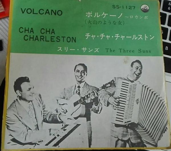 

7inch Record THREE SUNS Volcano Cha Cha Charleston SS1127 VICTOR 1958 Japan Jazz Used