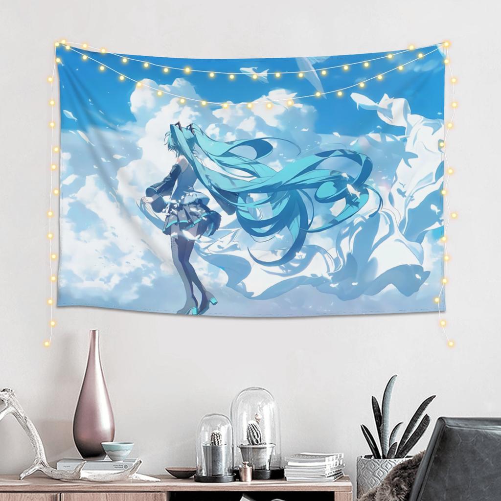 Hatsune Miku Cutecore Tapestry Room decoration Home Decoration Tapestry Decor Accessories Cute Room Decor